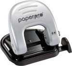 Bostitch Office EZ Squeeze Reduced Effort 2-Hole Punch, 20 Sheets, Locking Handle, Silver (2310) - Image 8